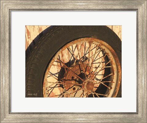 Framed Tire Print