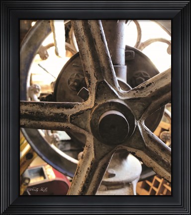 Framed Star Wheel Print
