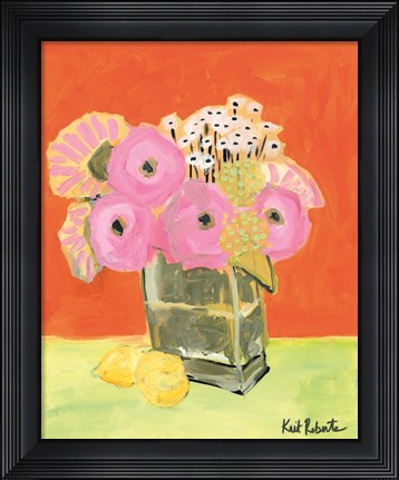 Framed Kitchen Table Series I Print
