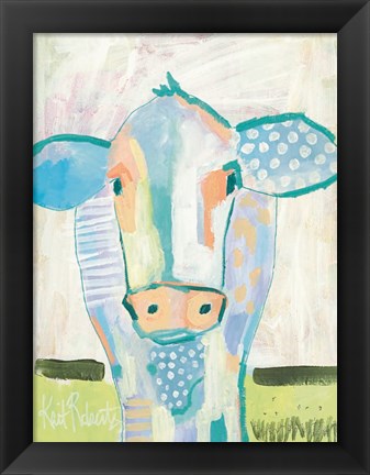 Framed Moo Series:  Laverne Print