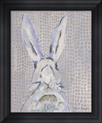 Framed Rhett the Rabbit Print
