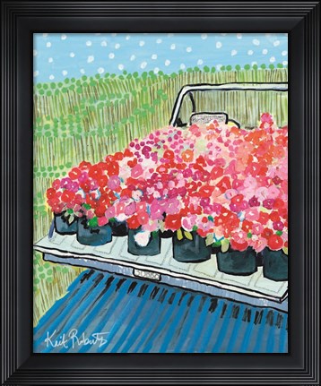 Framed June Blooms Print