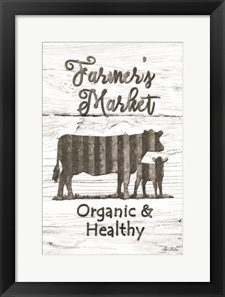 Framed Farmer&#39;s Market Print