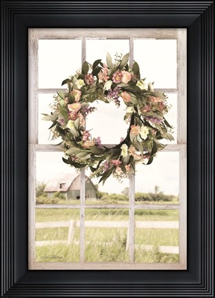 Framed Summer View Print