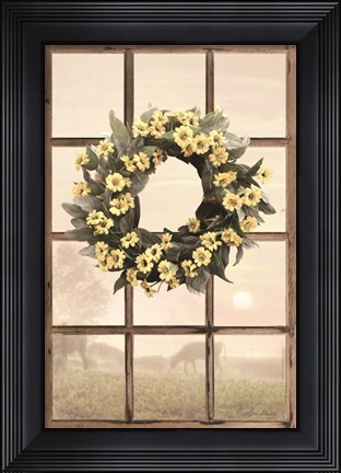 Framed Country Gazing Print
