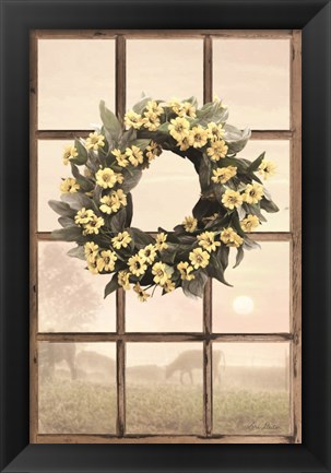 Framed Country Gazing Print