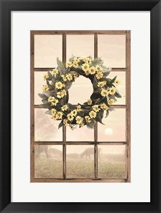 Framed Country Gazing Print