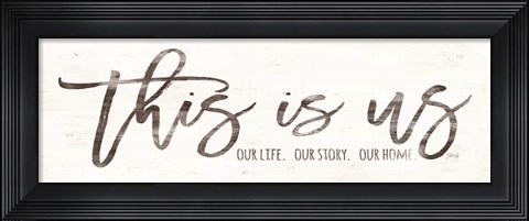 Framed This is Us Print