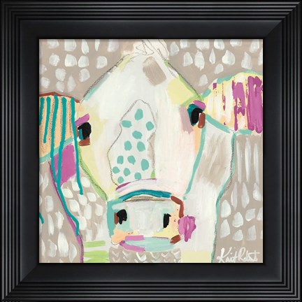 Framed Moo Series:  Georgia Print