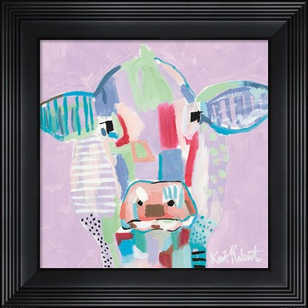 Framed Moo Series:  Tilly Print