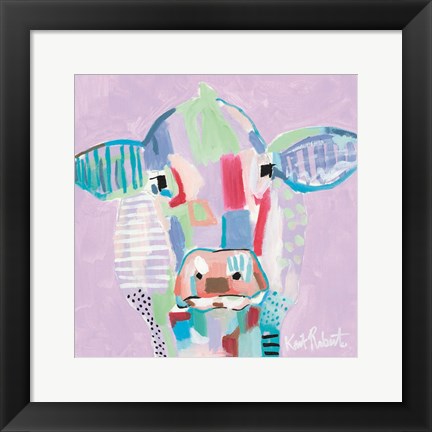 Framed Moo Series:  Tilly Print