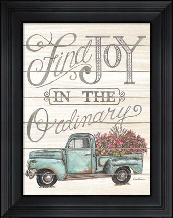 Framed Find Joy in the Ordinary Print
