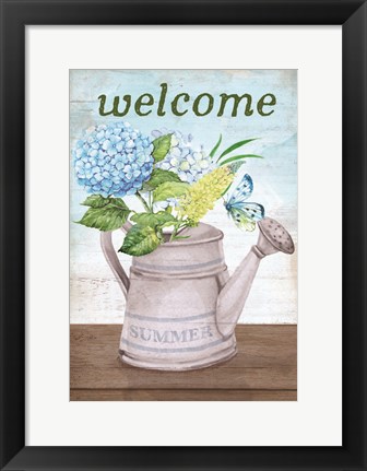 Framed Hydrangea Print