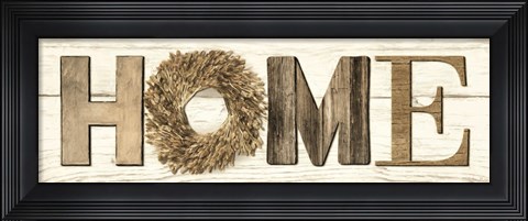 Framed Home Print