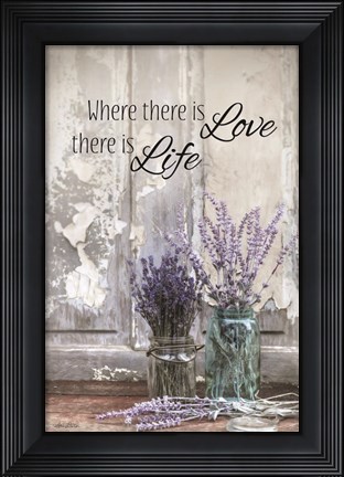 Framed Where There is Love Print