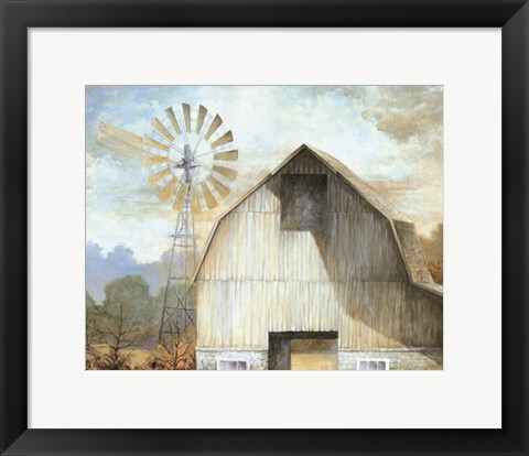 Framed Barn Country Print