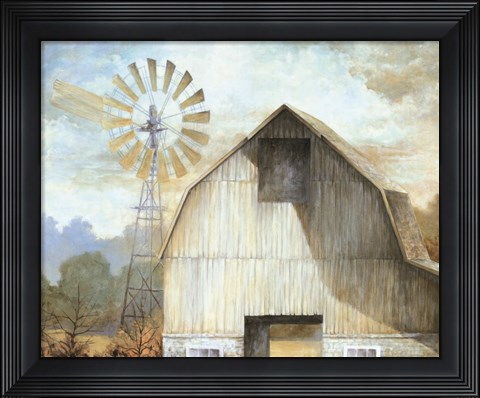 Framed Barn Country Print