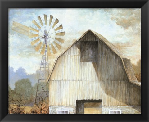 Framed Barn Country Print