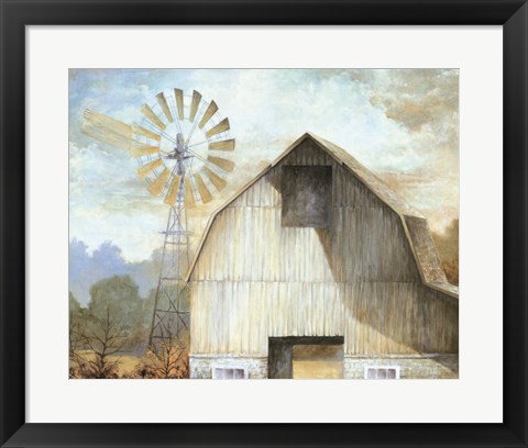 Framed Barn Country Print