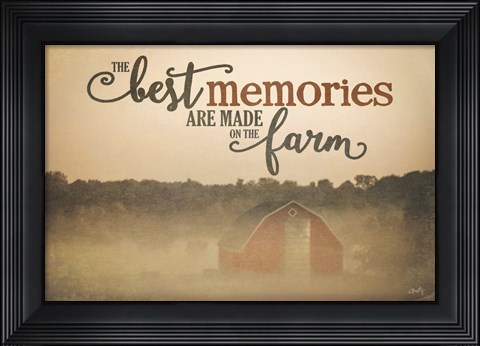 Framed Farm Memories Print
