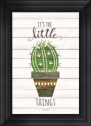 Framed It&#39;s the Little Things Print