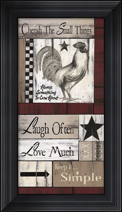 Framed Cherish the Small Things Print