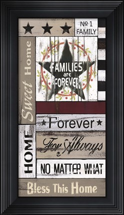 Framed Families are Forever Print