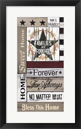 Framed Families are Forever Print