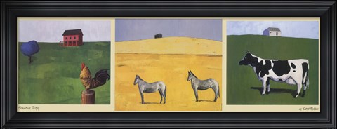 Framed Farmhouse Trilogy Print