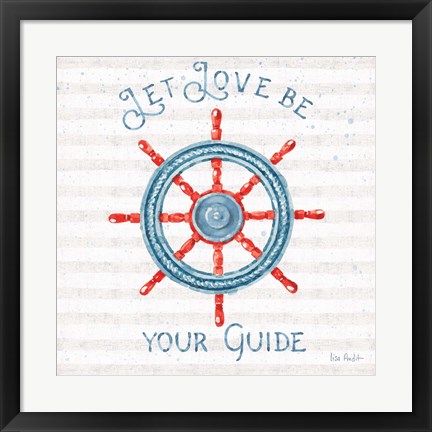 Framed Nautical Life V Print
