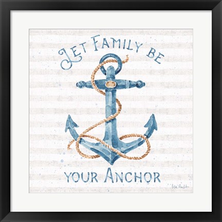 Framed Nautical Life IV Print
