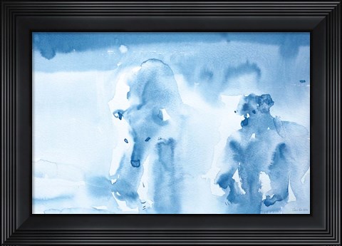 Framed Ice Bears Print