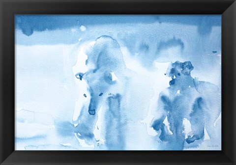 Framed Ice Bears Print