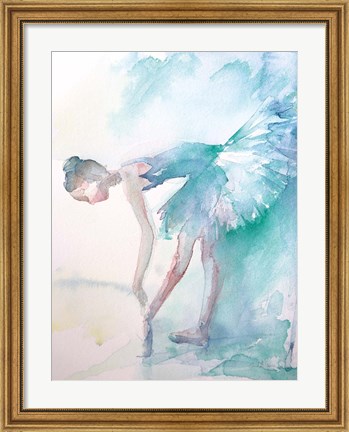 Framed Pointe Shoes Print