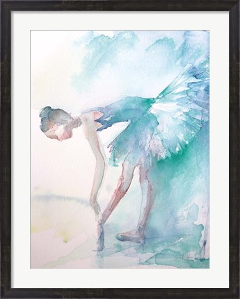 Framed Pointe Shoes Print