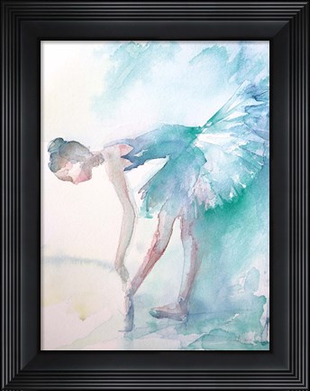 Framed Pointe Shoes Print