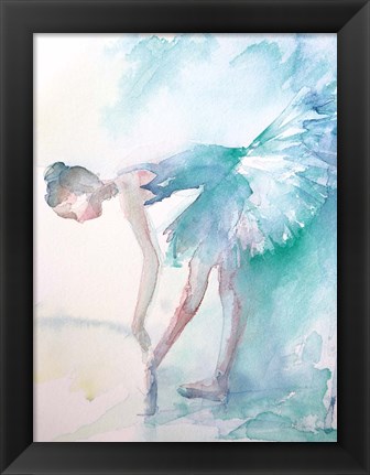 Framed Pointe Shoes Print