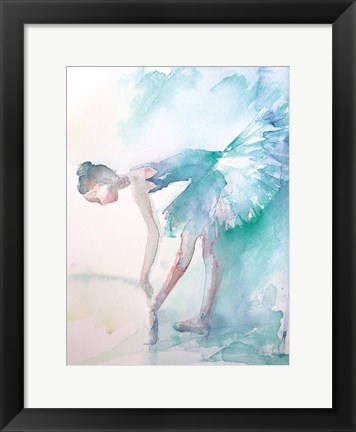 Framed Pointe Shoes Print