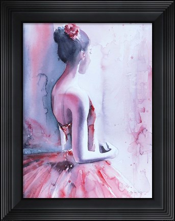 Framed Backstage Nerves Print