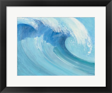 Framed Catch a Wave Print