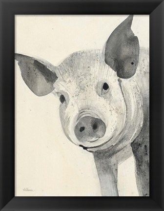 Framed Oink Print