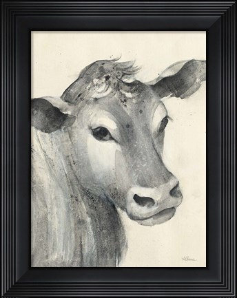Framed Moo Print