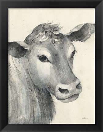 Framed Moo Print