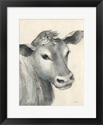 Framed Moo Print