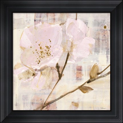 Framed Elegance I Pink Print