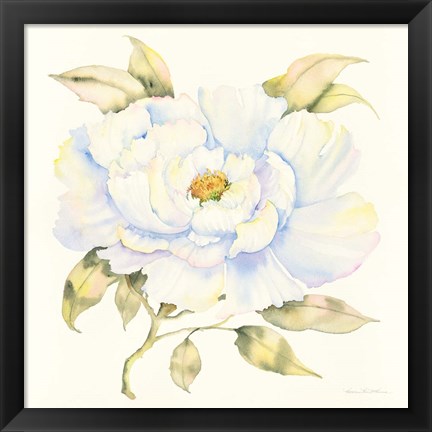 Framed Peony Print