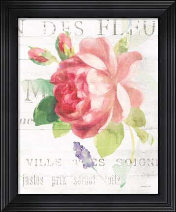Framed Maison des Fleurs VIII Print