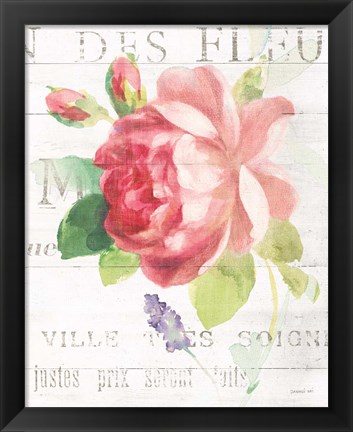 Framed Maison des Fleurs VIII Print