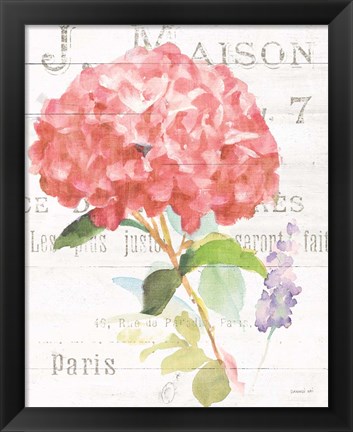 Framed Maison des Fleurs VI Print