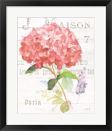 Framed Maison des Fleurs VI Print